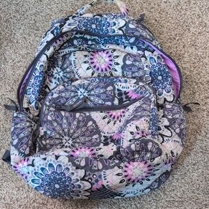Floral Patterned Backpack